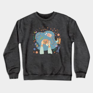 Winter Holidays preparations Crewneck Sweatshirt